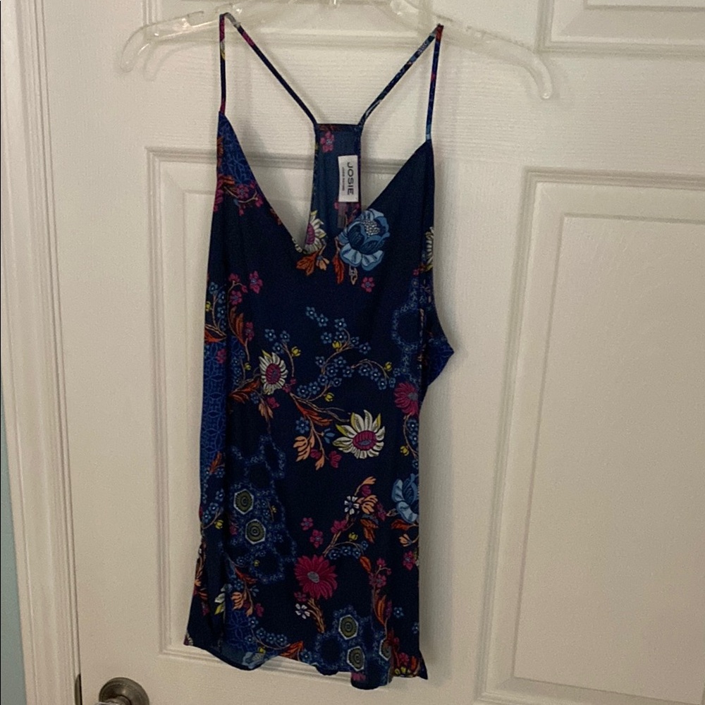 Josie Floral V-Neck  Top